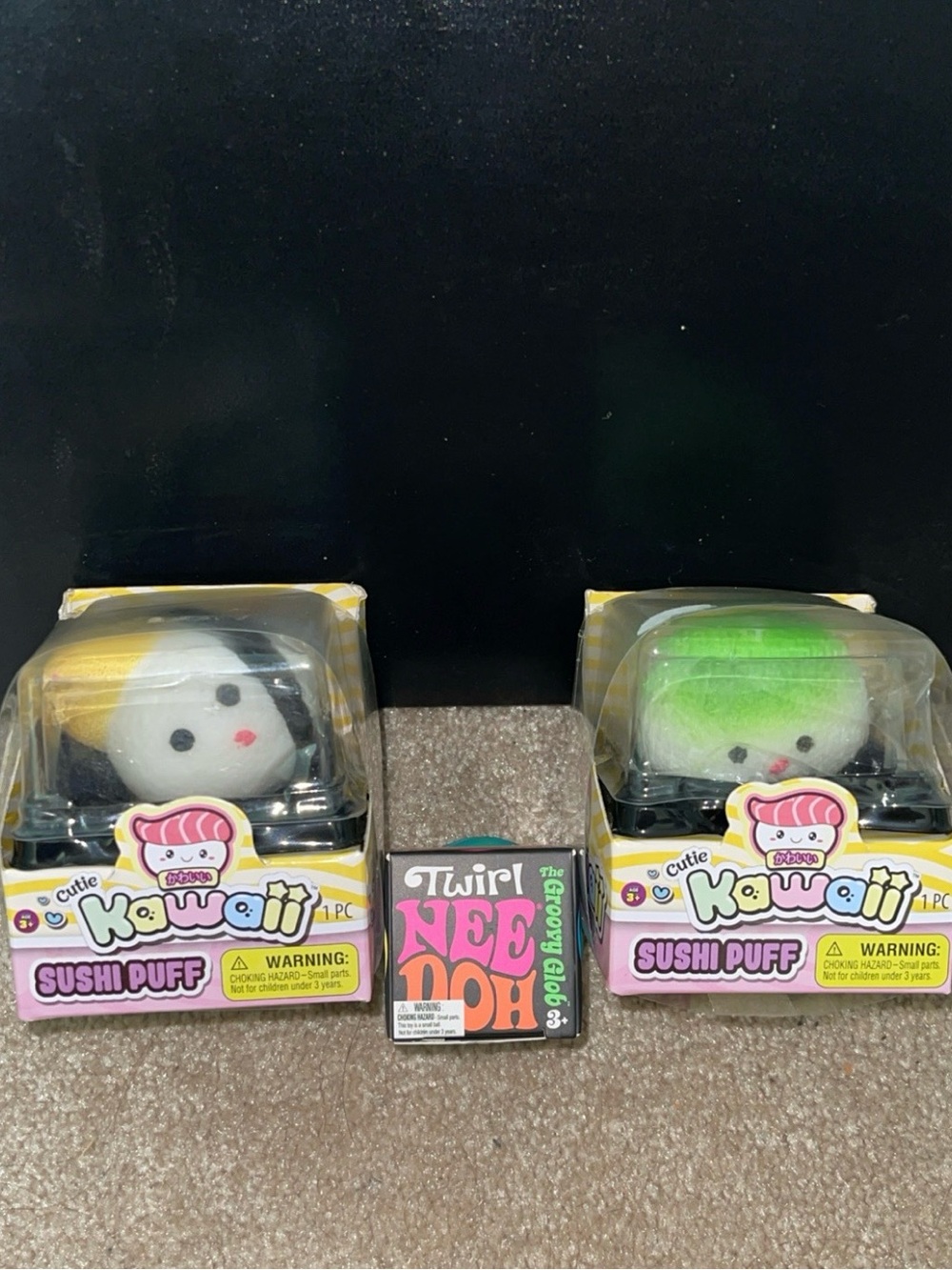 Kawaii Sushi Puff Plush bundle -